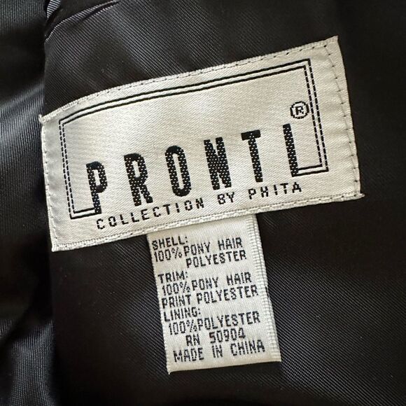 Pronti  collection by phita Leopard / Cheetah print Jacket size M - Picture 8 of 9